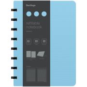 Бизнес-тетрадь А5+, 80л., Berlingo «Instinct», клетка, на кольцах, 80г/м2, пластик, 327119 (0691)