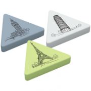 Ластик Berlingo «Triangle XL», треугольный, термопластичная резина, 55*55*9мм (4449)
