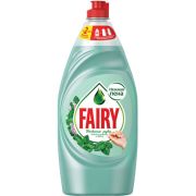 Средство для мытья посуды,  900 мл, FAIRY (Фейри) Нежные руки «Чайное дерево и мята», 603748 (7079)