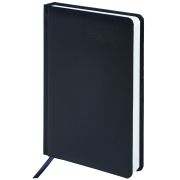 Ежедневник недатированный А5, BRAUBERG «Select», балакрон, 160 л., темно-синий, 123430
