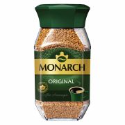 Кофе растворимый MONARCH «Original» 190 г, стеклянная банка, сублимированный, 620104 (2200)