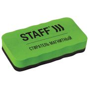 Стиратель магнитный для магнитно-маркерной доски (57х107 мм), STAFF «Basic», 236750