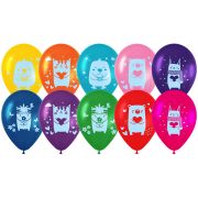 Воздушный шар, 30см, MESHU «Kids friends», пастель, ассорти (1061)