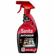 Средство для кухни 500 г, SANITA (Санита) «Спрей 1 минута», распылитель, 601940 (7393)