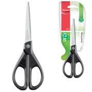 Ножницы MAPED «Essentials Green», 170 мм, черные, 232004