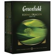 Чай GREENFIELD «Flying Dragon» зеленый, 100 пакетиков, 620223 (5855)