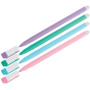Ручка гелевая стираемая OfficeSpace «Soda» синяя, 0,5м, ассорти, 282062 (8680)